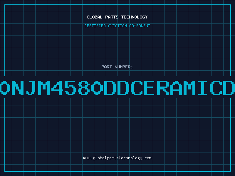 Aviation Part 4580NJM4580DDCERAMICDC84