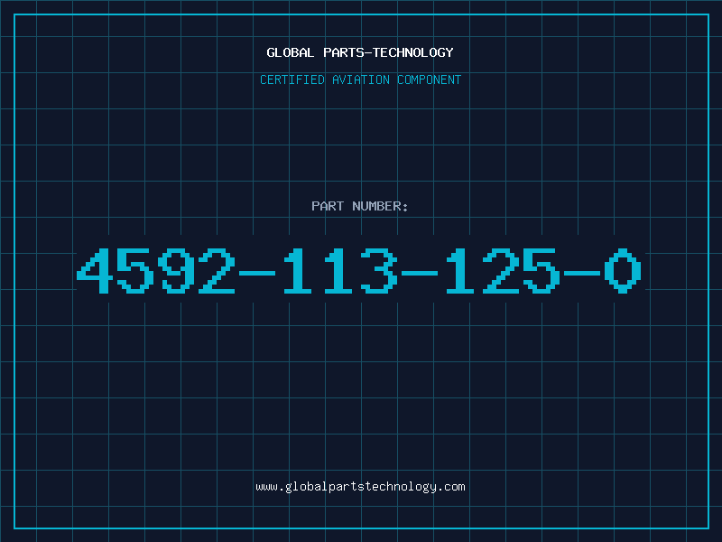 Aviation Part 4592-113-125-0