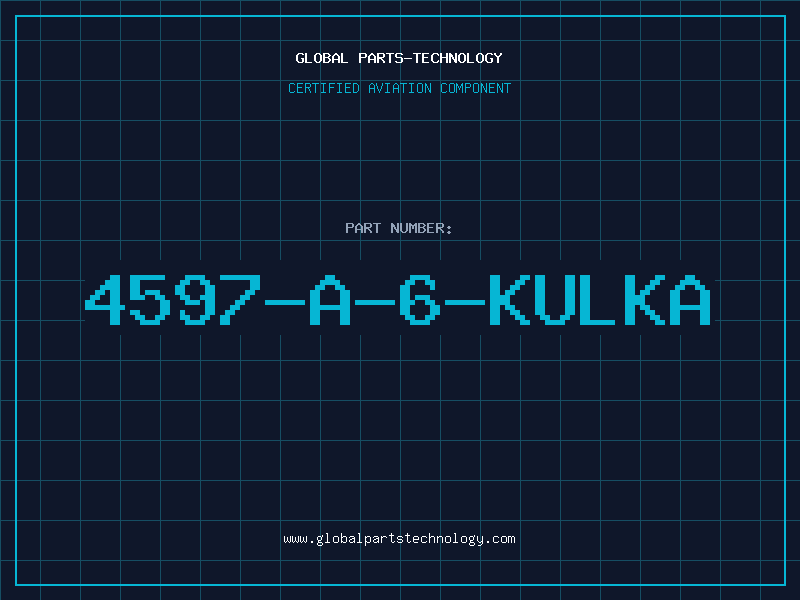 Aviation Part 4597-A-6-KULKA