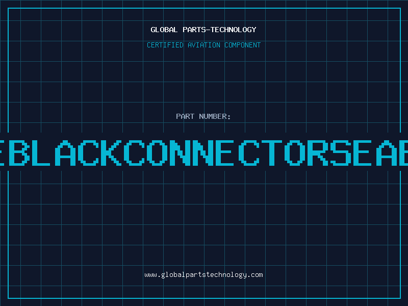 Aviation Part 45EBLACKCONNECTORSEAEND