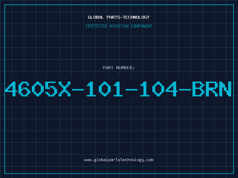 Aviation Part 4605X-101-104-BRN