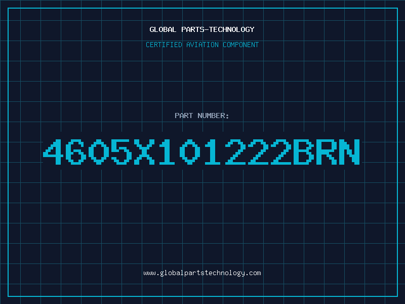 Aviation Part 4605X101222BRN