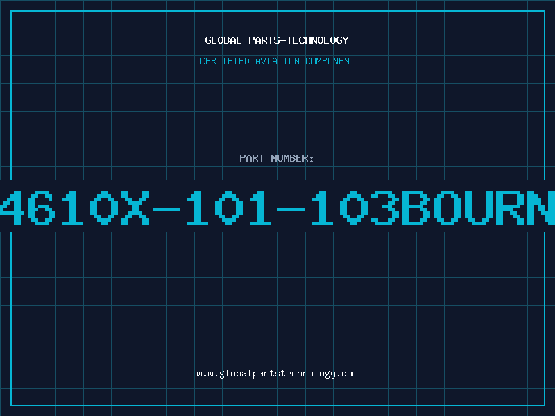Aviation Part 4610X-101-103BOURN
