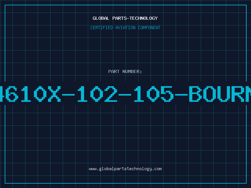 Aviation Part 4610X-102-105-BOURN