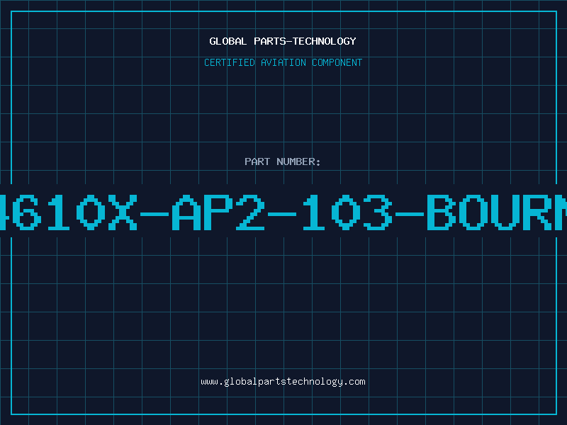 Aviation Part 4610X-AP2-103-BOURN