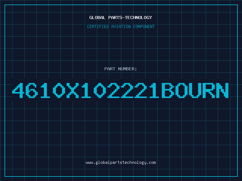 Aviation Part 4610X102221BOURN