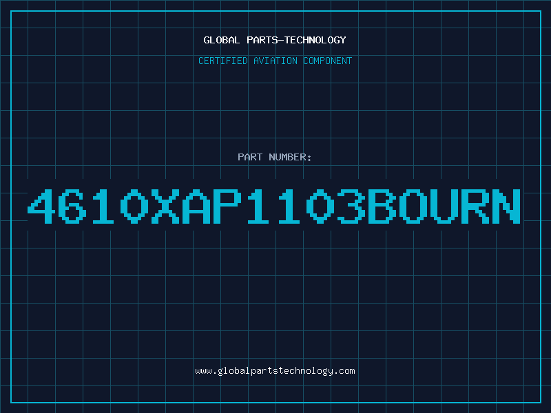 Aviation Part 4610XAP1103BOURN