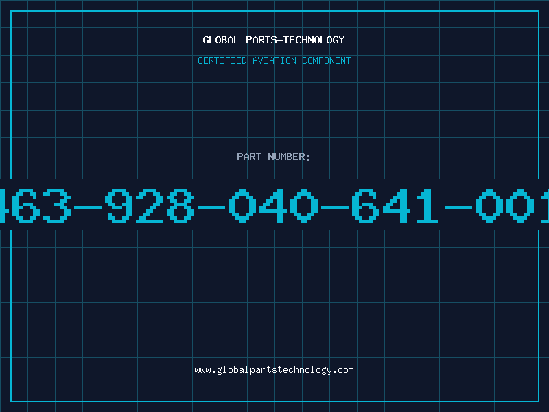 Aviation Part 463-928-040-641-001