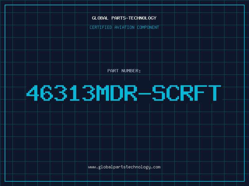 Aviation Part 46313MDR-SCRFT