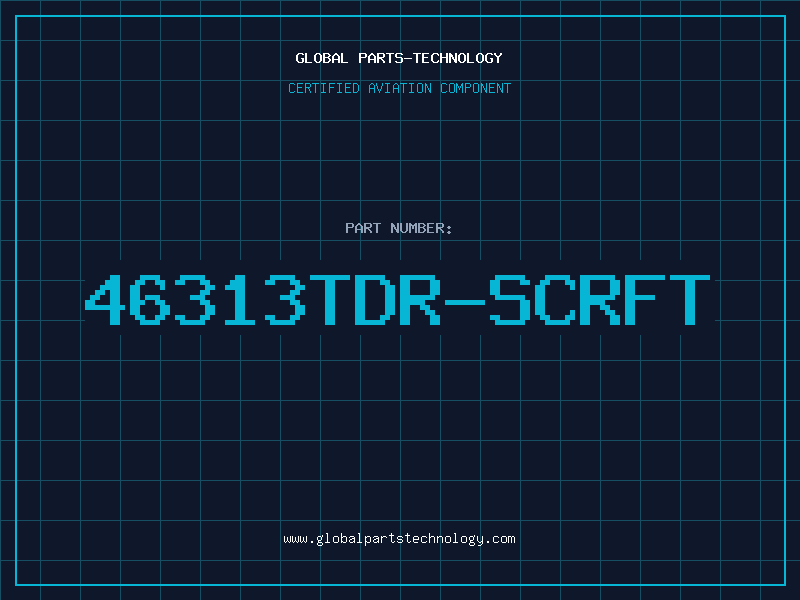 Aviation Part 46313TDR-SCRFT