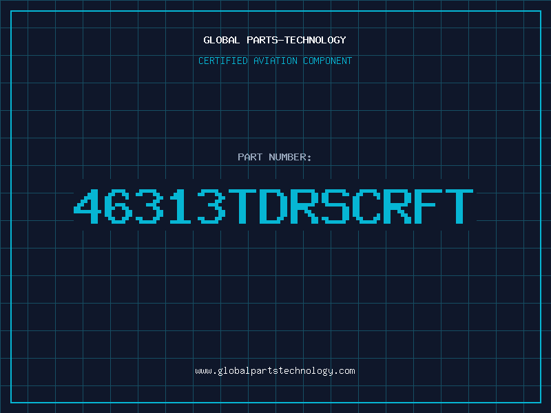 Aviation Part 46313TDRSCRFT