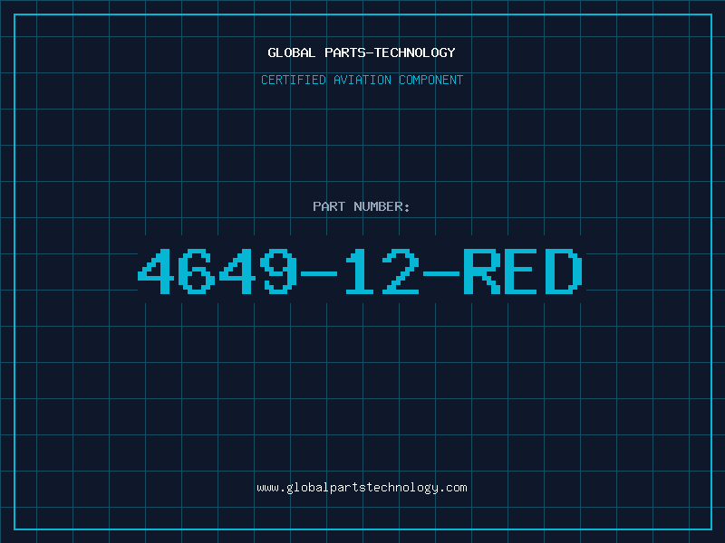 Aviation Part 4649-12-RED