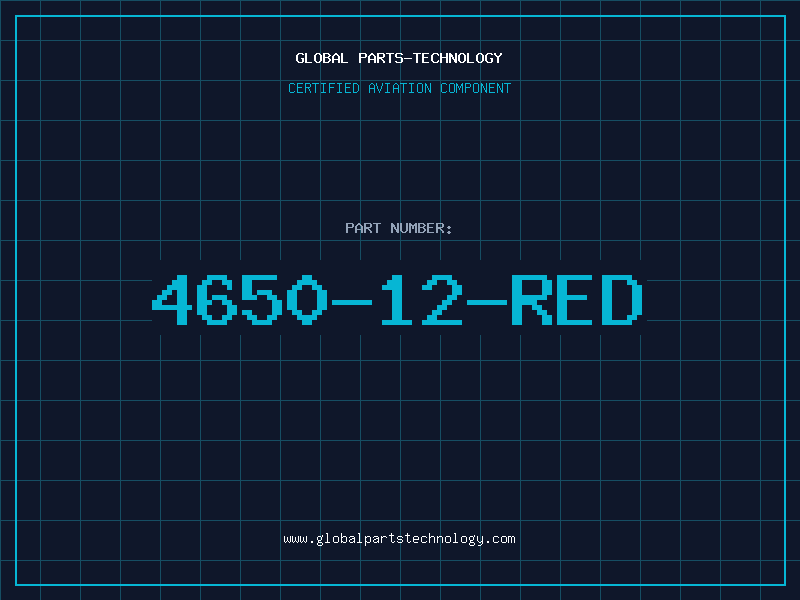 Aviation Part 4650-12-RED