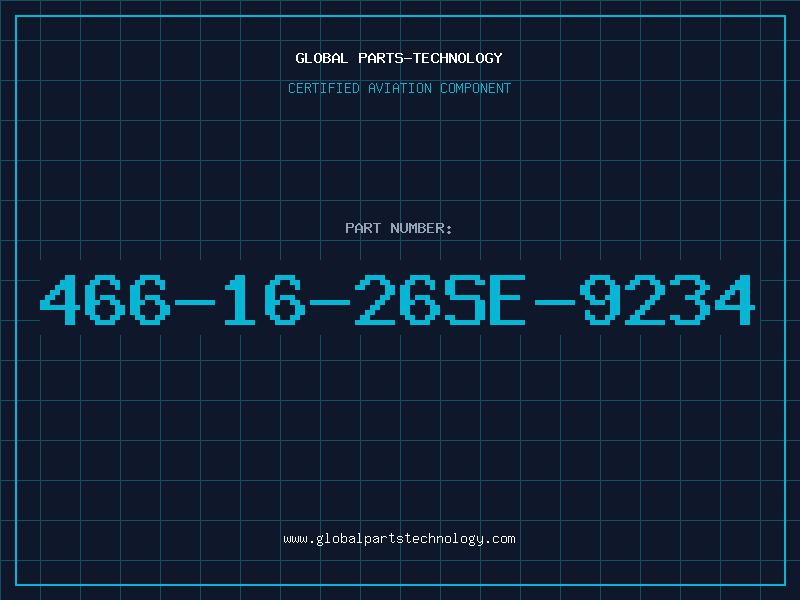 Aviation Part 466-16-26SE-9234