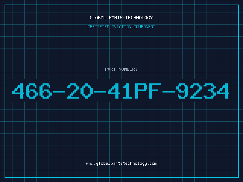 Aviation Part 466-20-41PF-9234