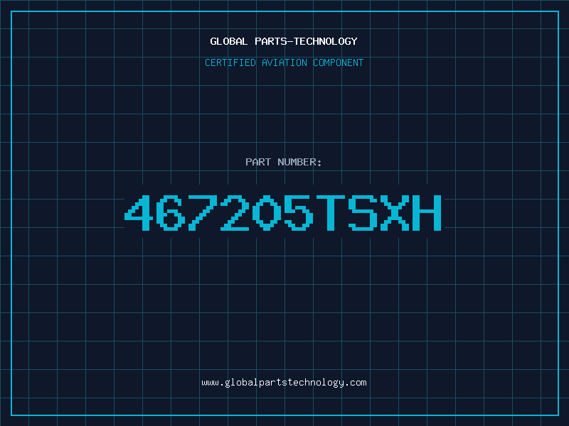 Aviation Part 467205TSXH