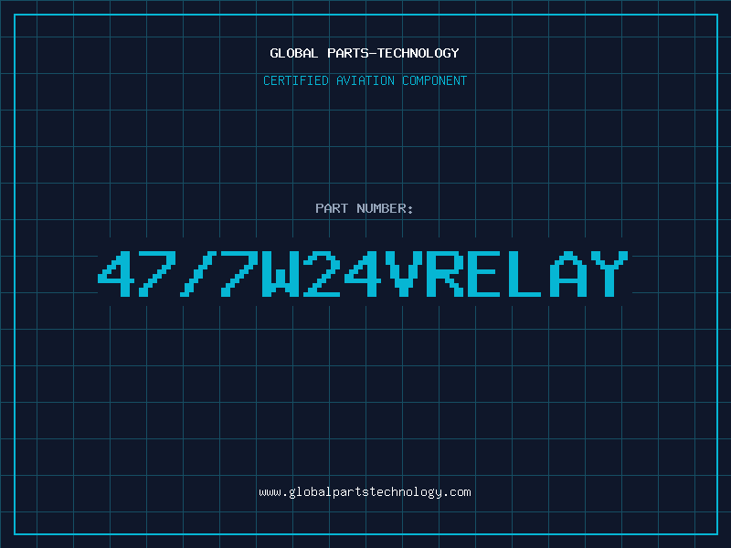 Aviation Part 47/7W24VRELAY