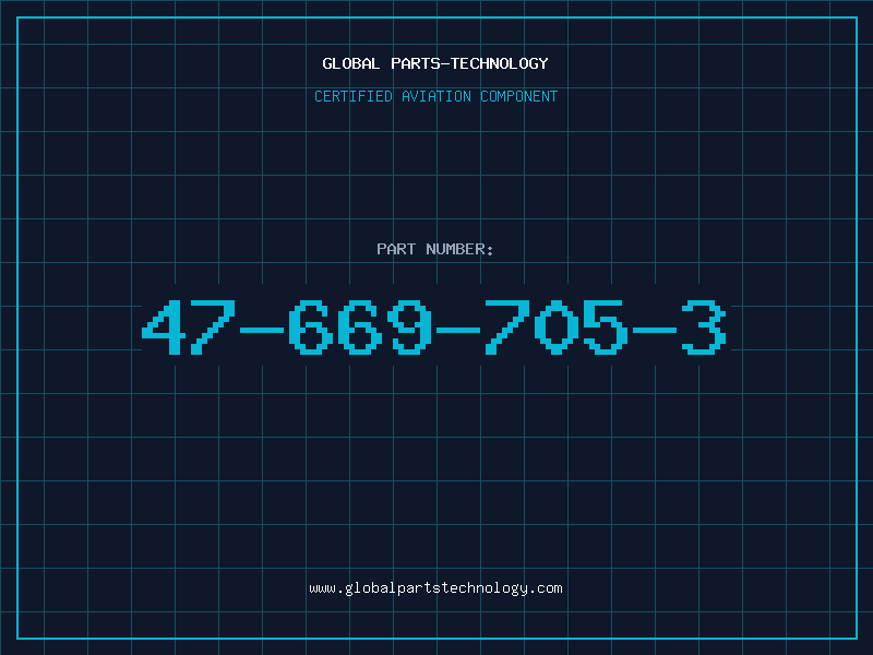 Aviation Part 47-669-705-3