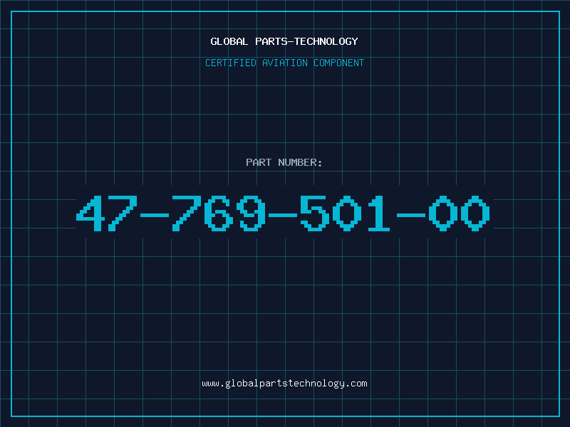 Aviation Part 47-769-501-00