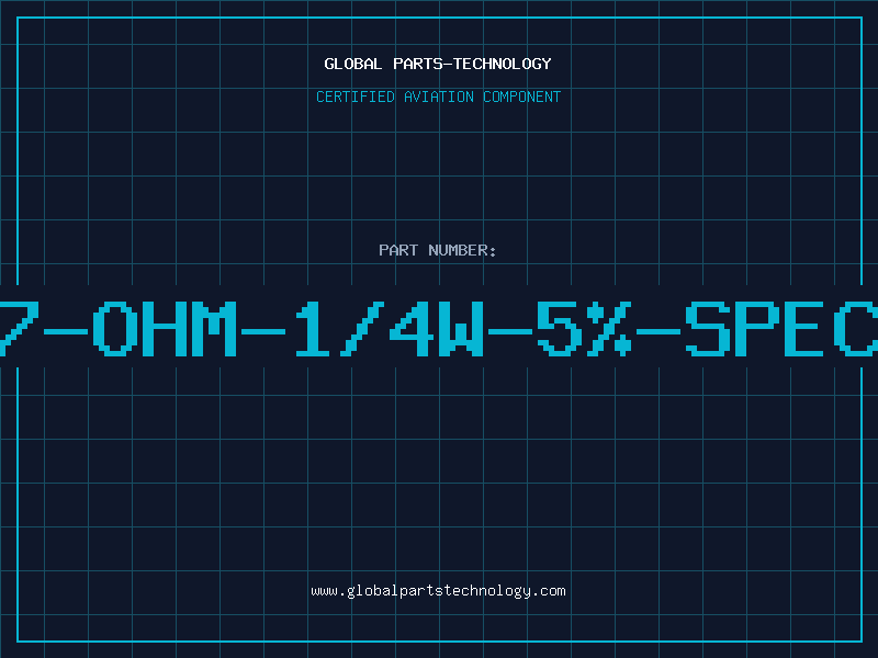 Aviation Part 47-OHM-1/4W-5%-SPECL