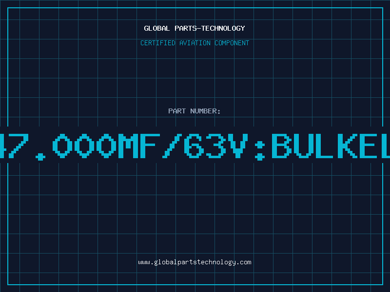 Aviation Part 47.000MF/63V:BULKEL