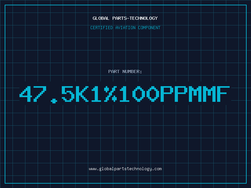 Aviation Part 47.5K1%100PPMMF