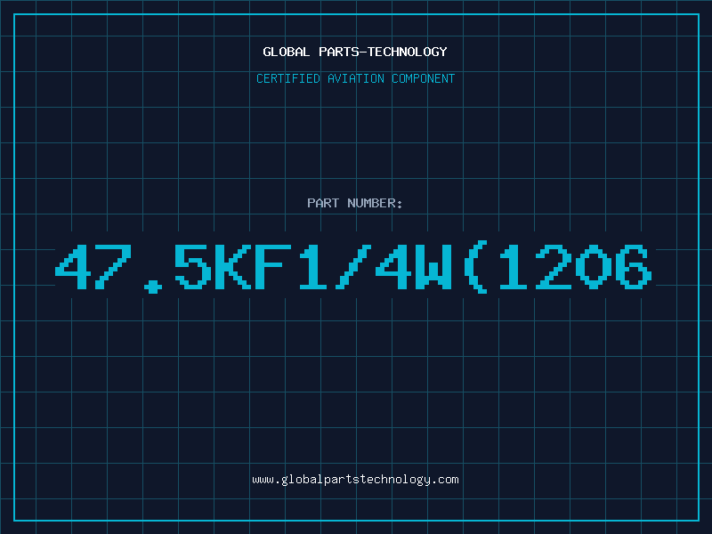 Aviation Part 47.5KF1/4W(1206