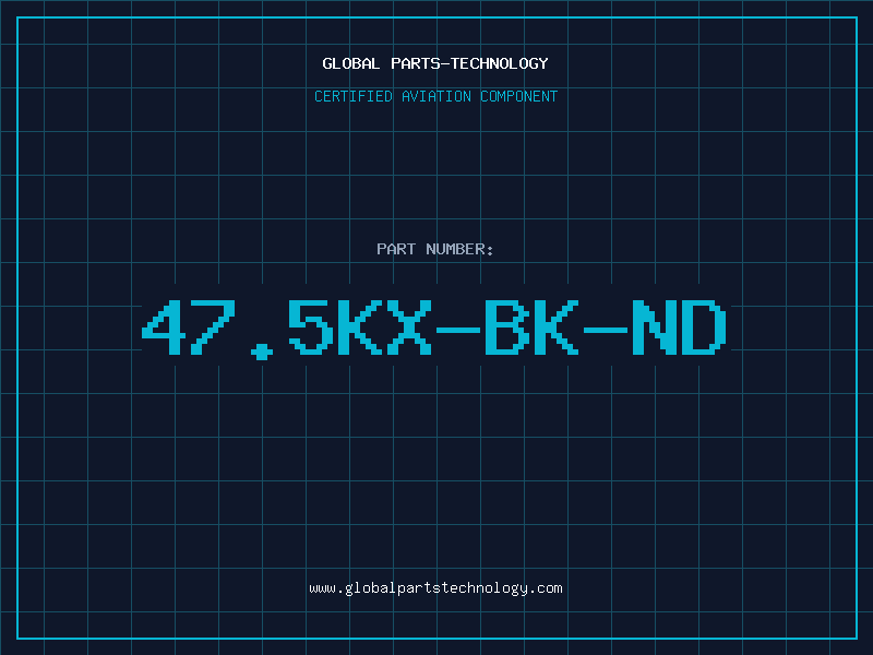 Aviation Part 47.5KX-BK-ND
