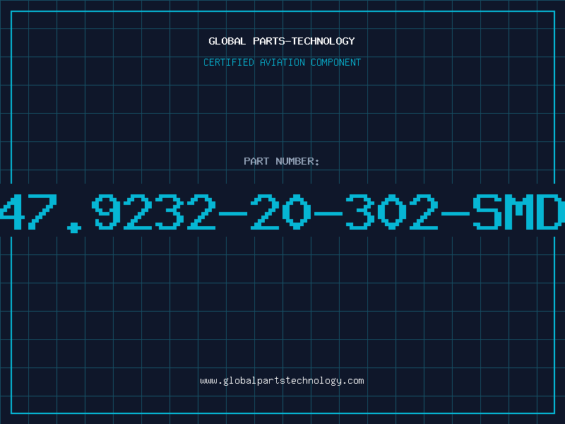 Aviation Part 47.9232-20-302-SMD