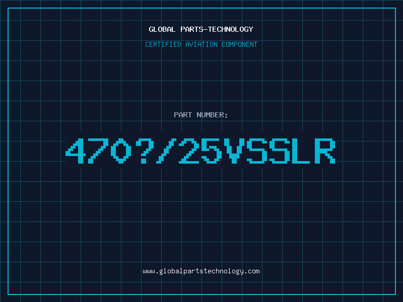 Aviation Part 470Âµ/25VSSLR