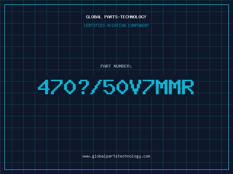 Aviation Part 470Âµ/50V7MMR