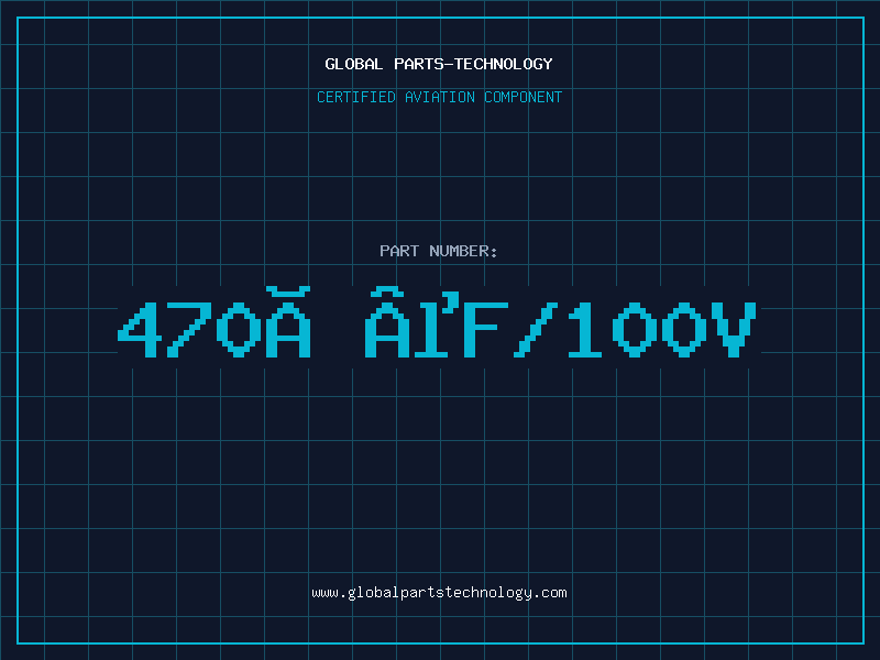Aviation Part 470ÂµF/100V