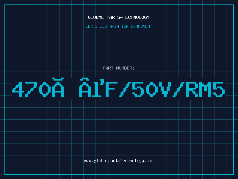 Aviation Part 470ÂµF/50V/RM5