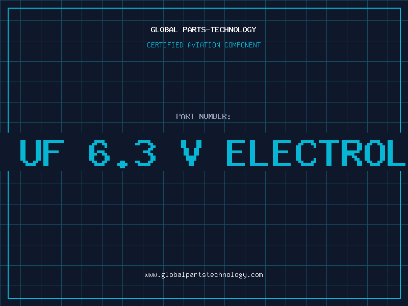 Aviation Part 470 uF 6.3 V ELECTROLYTI