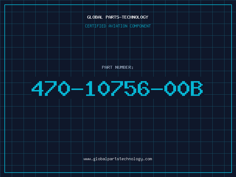 Aviation Part 470-10756-00B