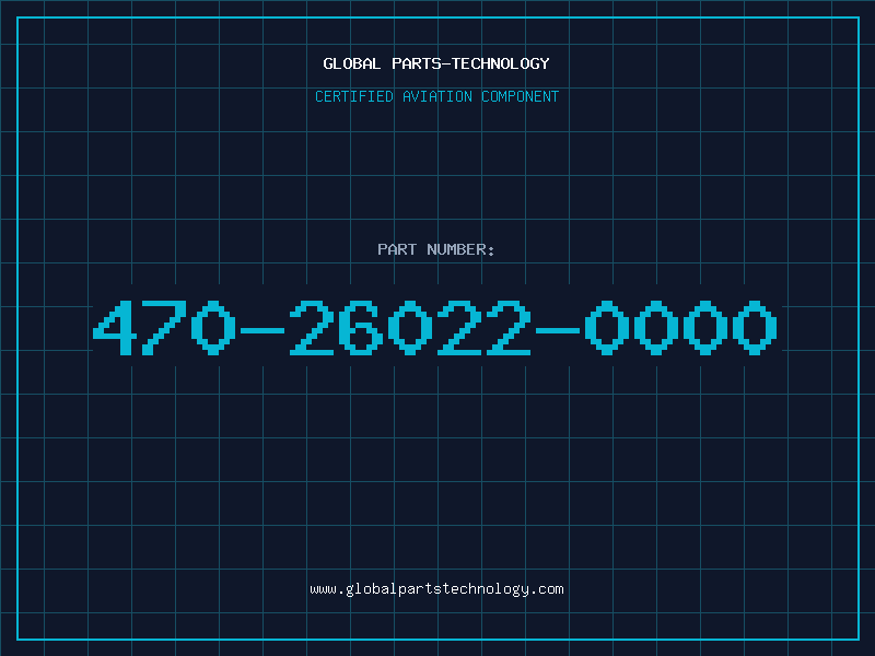 Aviation Part 470-26022-0000