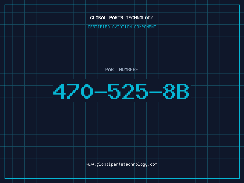 Aviation Part 470-525-8B