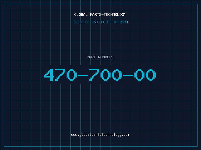 Aviation Part 470-700-00