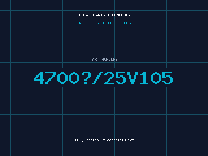 Aviation Part 4700Âµ/25V105Â°