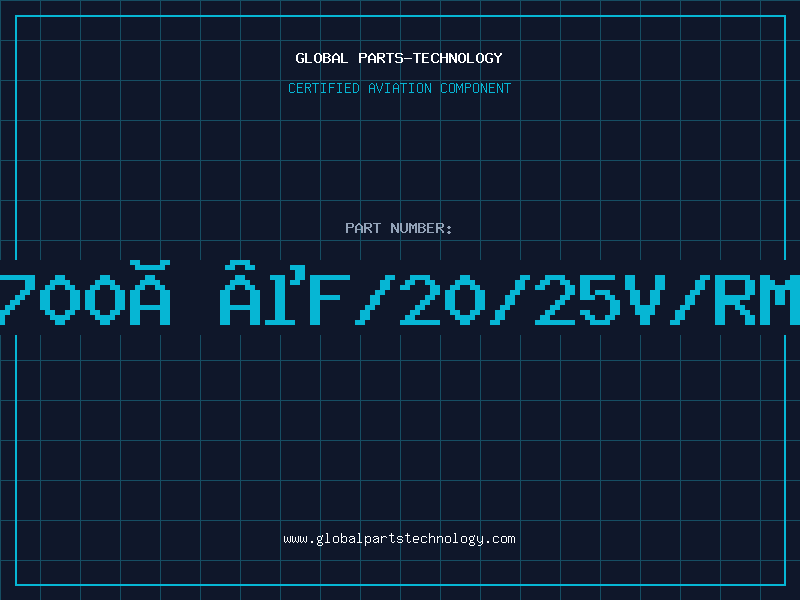Aviation Part 4700ÂµF/20/25V/RM7