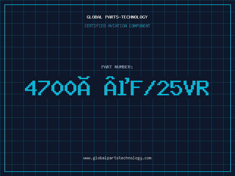 Aviation Part 4700ÂµF/25VR