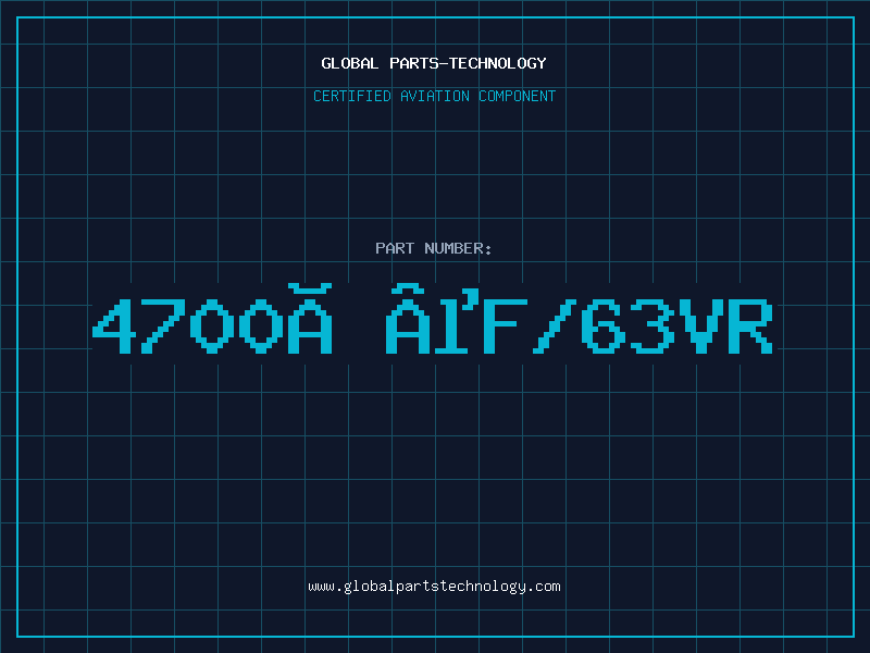 Aviation Part 4700ÂµF/63VR