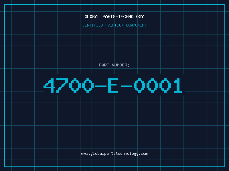 Aviation Part 4700-E-0001