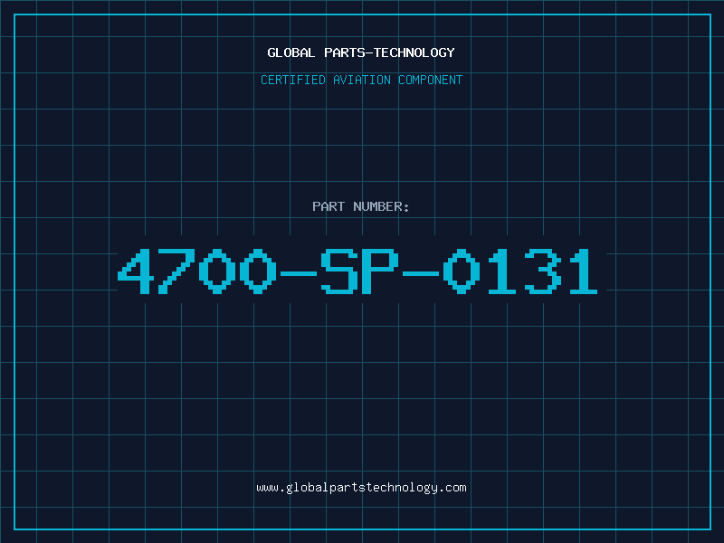 Aviation Part 4700-SP-0131
