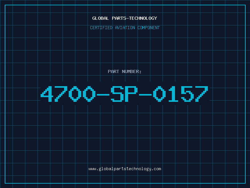 Aviation Part 4700-SP-0157