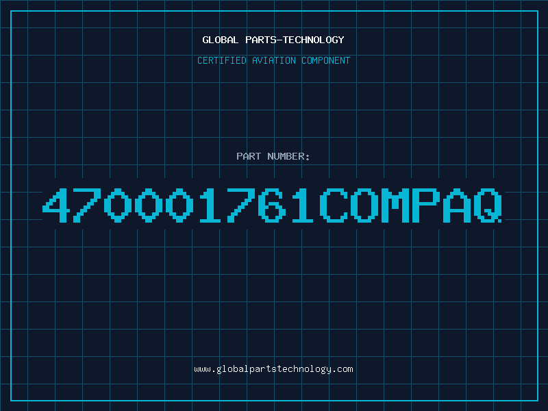 Aviation Part 470001761COMPAQ