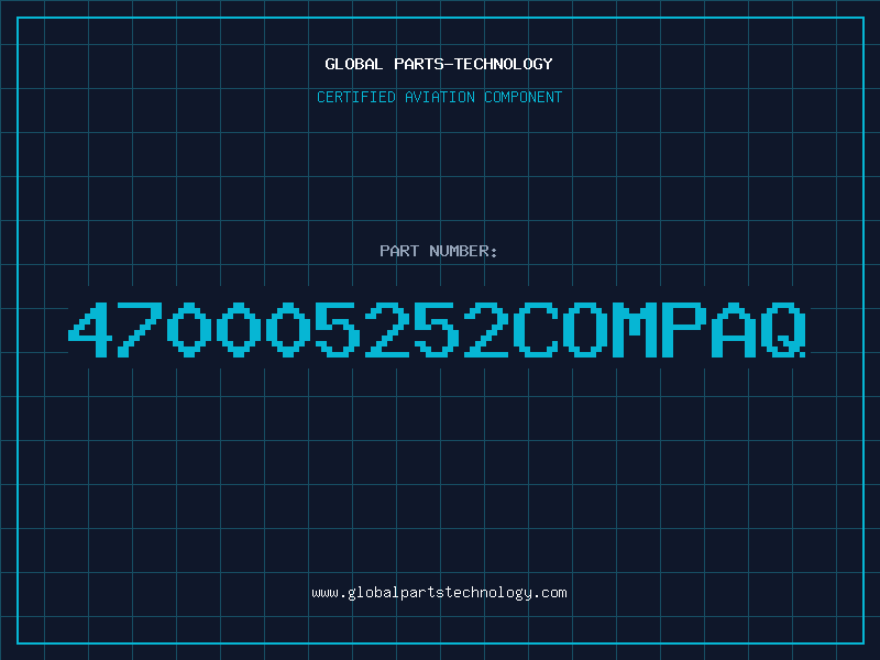 Aviation Part 470005252COMPAQ