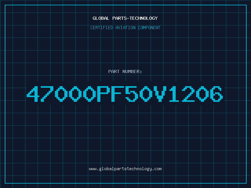 Aviation Part 47000pf50V1206