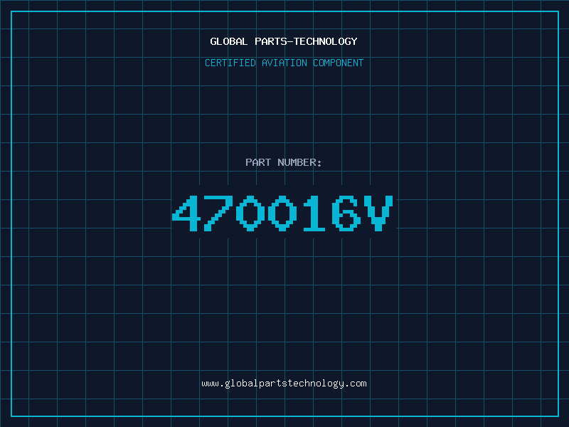 Aviation Part 470016V