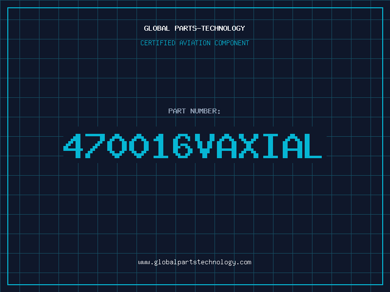 Aviation Part 470016VAXIAL